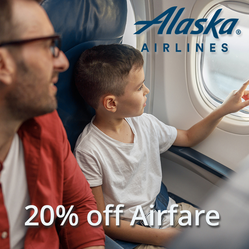 Alaska Airlines Discount Code Alaska TourSaver®