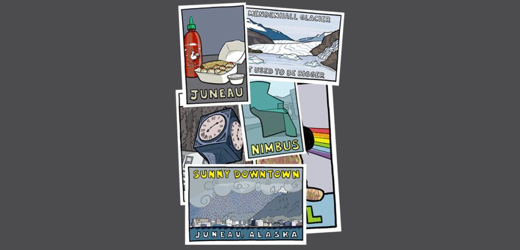 Alaska robotics free postcard in Juneau